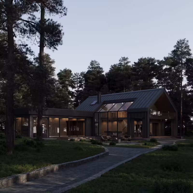 Проект дома | Загородный дом Hi224&SPA.